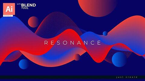 How to Create Abstract Background in Adobe Illustrator with Blend Tool | EPS.05