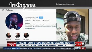 Kevin Hart steps down as Oscar's host