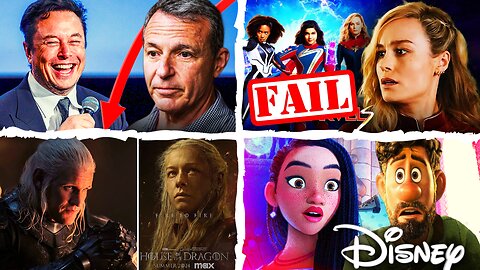 Bob Iger Facing HUGE Backlash, Disney Admits FAILURE With Wish And The Marvels, House Of The Dragon