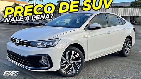 NOVO VOLKSWAGEN VIRTUS HIGHLINE 2023 MAIS CARO QUE CRETA E RENEGADE DE ENTRADA É UMA OPÇÃO RACIONAL?