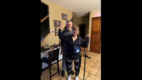 Vicky's Indego Journey - First Solo Single Crutch (2/10/2024)