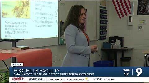 Catalina Foothills School District alumni come back as teachers