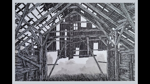 Drawing inside a Barn