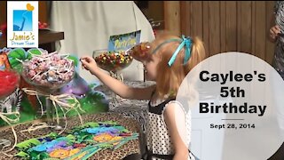 Caylee's 5th Birthday l Jamie's Dream Team l Sept 28 2014