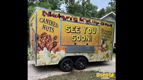 Like New - 2022 Freedom 8.5' x 16' Kettle Corn Trailer | Mobile Vending Unit for Sale in Arkansas
