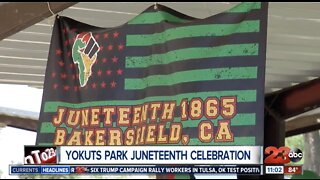 Juneteenth celebration takes place at Yokuts Park on Saturday