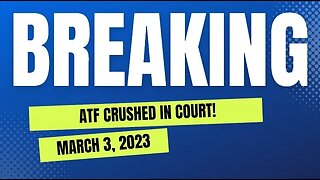 COURT CRUSHES ATF RULE BLOCKED BY INJUNCTION!! BREAKING! Vanderstok v Garland