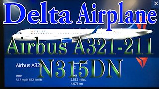Delta Plane N315DN. Airbus A321-211
