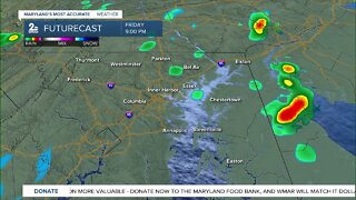Isolated Showers and Storms