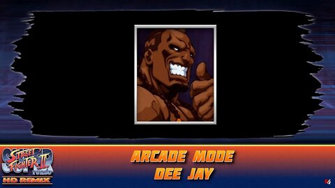 Super Street Fighter 2: Turbo Hyper HD Remix: Arcade Mode - Dee Jay
