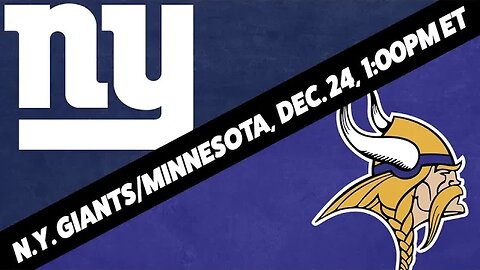 Minnesota Vikings vs New York Giants Predictions and Picks | NFL Week 16 Betting Advice | Dec 24