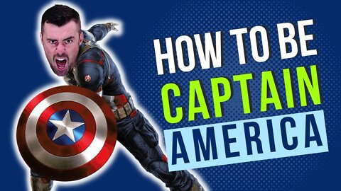 CAPTAIN AMERICA TRAINING - Learn PROPER GUARD O SHIELD YOURSELF and Learn a POWERFUL FINISHING PUNCH