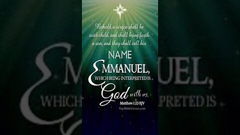 No one called him Emmanuel. Matt 1:23 is the only time this name is mentioned in the KJV Bible 🙏