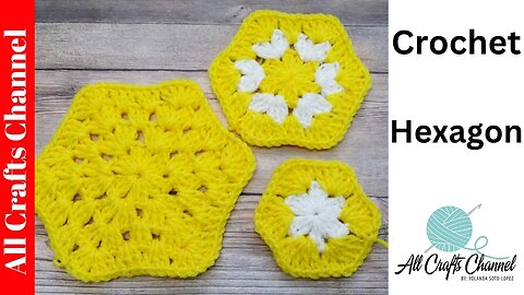 How to crochet a Hexagon
