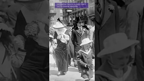 Historical Photos of New York's Easter Parade #shorts