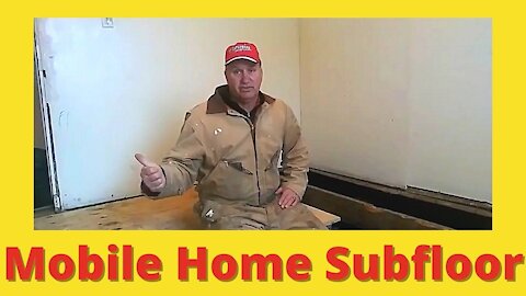 How To Repair Subfloor - Home, Mobile Home, and General