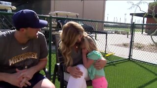 Brewers' Josh Lindblom worries for his family amid COVID-19 pandemic