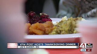 VFW Post hosts Thanksgiving dinner