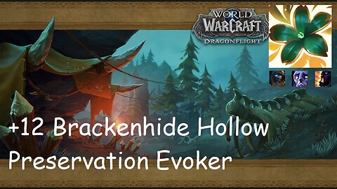 +12 Brackenhide Hollow | Preservation Evoker | Tyrannical | Afflicted | Bolstering | #185