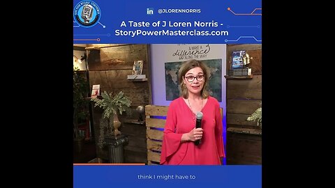StoryPowerMasterclass.com Testimonials @JLorenNorris