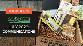 SCOUTbox July 2022 Unboxing - An Outdoors Subscription for Families