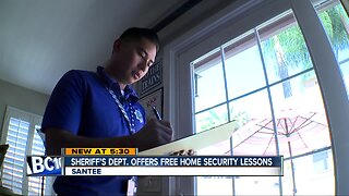 Sheriff's department offering free in-home security inspections
