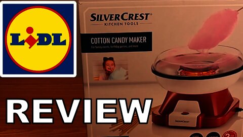Lidl Silvercrest cotton candy maker review