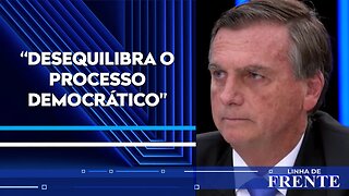 Bolsonaro sobre denúncia indeferida: “Moraes está invertendo o processo" | LINHA DE FRENTE