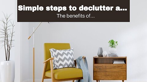 Simple steps to declutter and organize your living space Fundamentals Explained