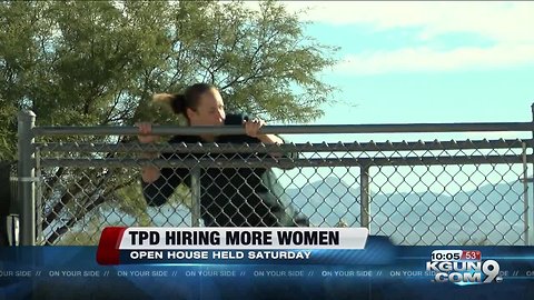 Tucson Police looking to hire more women