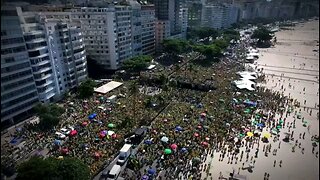 A Message tô the world 21/04/2024 Copacabana Brazil