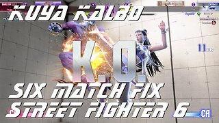 Kuya Kalbo Six Match Fix with Chun Li on Street Fighter 6 as Puyat 02-18-2024 Part 1