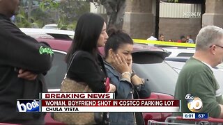 Woman, boyfriend shot several times outside Costco in Chula Vista