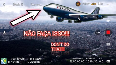 O DIA QUE FUI A 1600 PÉS DE ALTITUDE! MINHA TELA | Flying at 1600 feet | Dji Mini 2 | Brazil