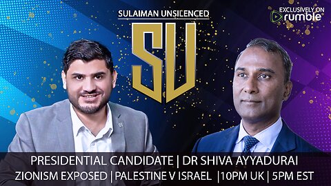 PALESTINE V ISRAEL | ZIONISM EXPOSED w/ PRESIDENTIAL CANDIDATE DR SHIVA