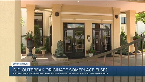Southgate banquet hall believes guests caught virus at other party