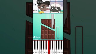 Give me chocolate (@GH.S) AMANDA THE ADVENTURER ANIMATION - Octave Piano Tutorial