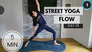 Day 19 - Street yoga flow / NEW HABITS YOGA/ DAISYYOGA