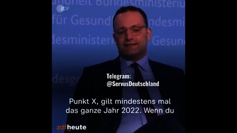 Spahn: 2G für alle, im ganzen Jahr 2022. Egal wie gering die Inzidenz ist.