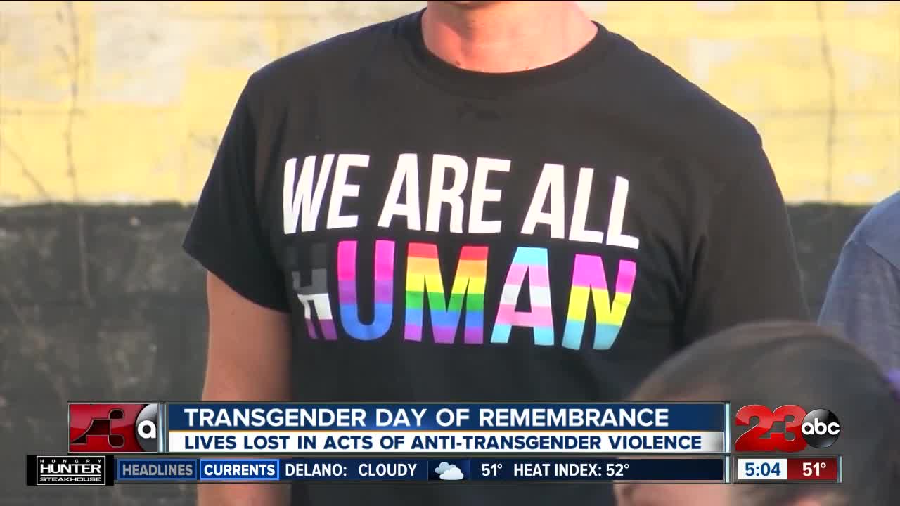 Wednesday is Transgender Day of Remembrance
