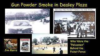 Gun Powder Smoke in Dealey Plaza