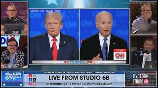 COMMENTS DAY AFTER TRUMP/BIDEN DEBATE - 19 mins.