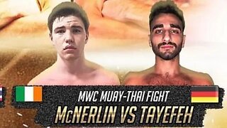 17 yr old kid Beats 23 yr old man from Germany for MWC title! Toby McNerlin VS Behrang Tayefeh