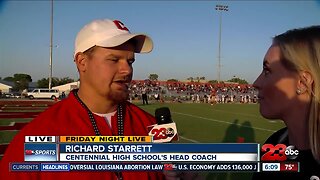 Live interview with Centennial Head CoachRichard Starrett