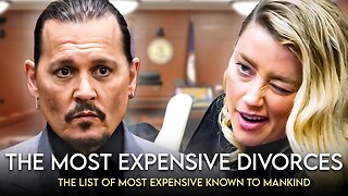 The Most Expensive Celebrity Divorces (Amber Heard, Johnny Depp, Jeff Bezos & More)