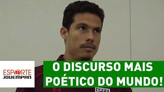 HERNANES faz o DISCURSO mais POÉTICO do mundo!