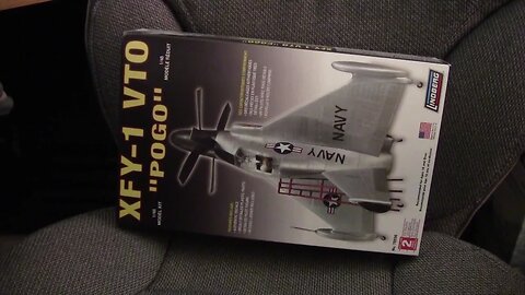 1/48 Lindberg XFY-1 VTOL Pogo Review/Preview