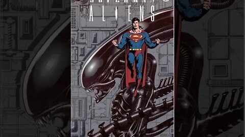 DC / Dark Horse "Superman - Aliens" Covers