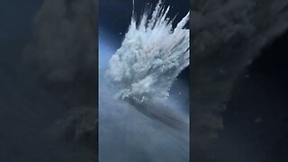 Multiple Asteroid Impacts #shorts