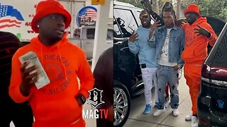 Lil Baby Blesses Ralo Wit $50k While Filming Their Music Video! 💵